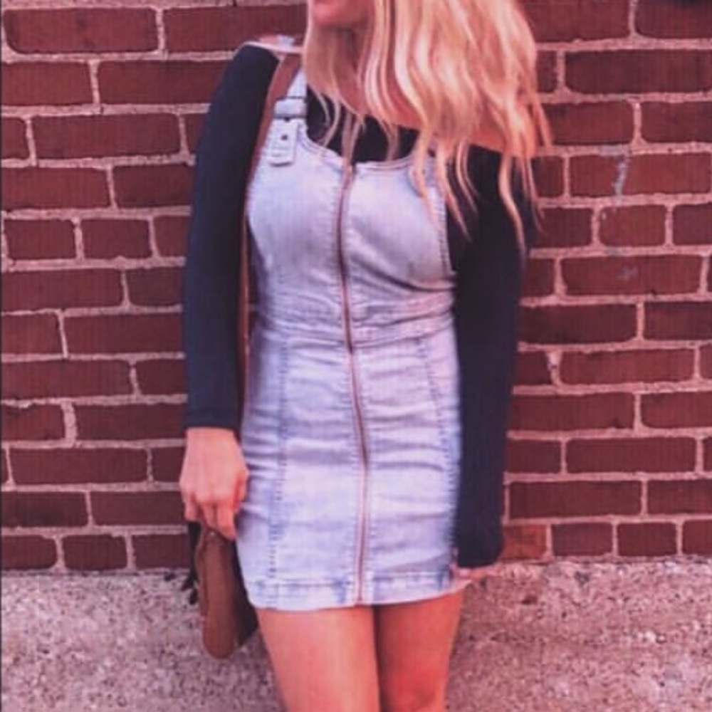 Free People denim dress